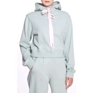 Marchesa Active Remy Sweatshirt Mint Green Pink Size Small